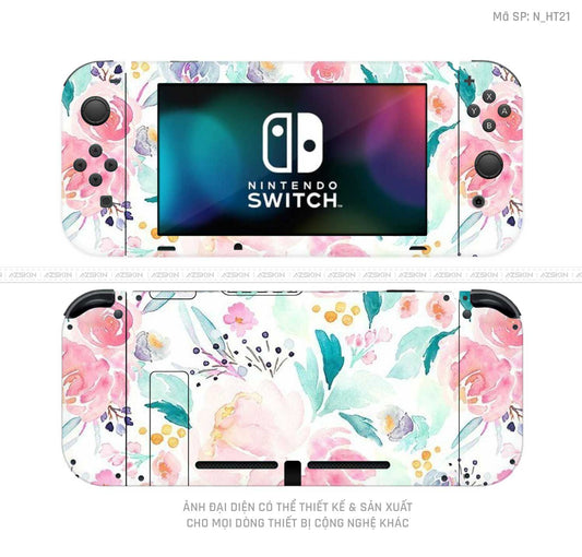 Dán Skin Máy Chơi Game Nintendo Switch Hình Họa Tiết | N_HT21