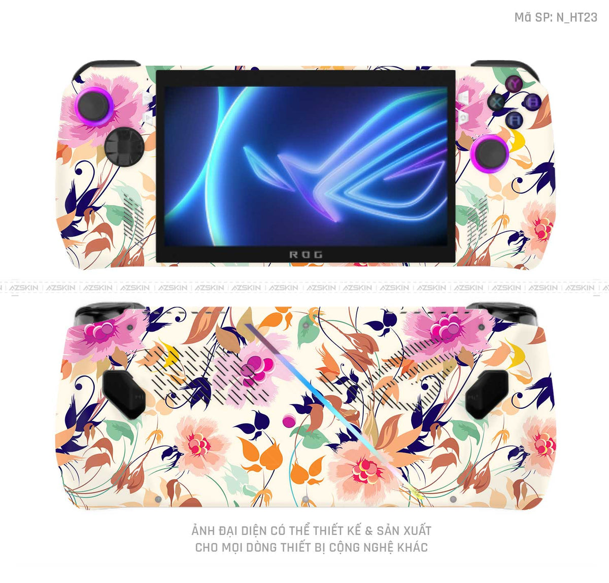 Dán Skin Máy Chơi Game Asus ROG Hình Họa Tiết | N_HT23