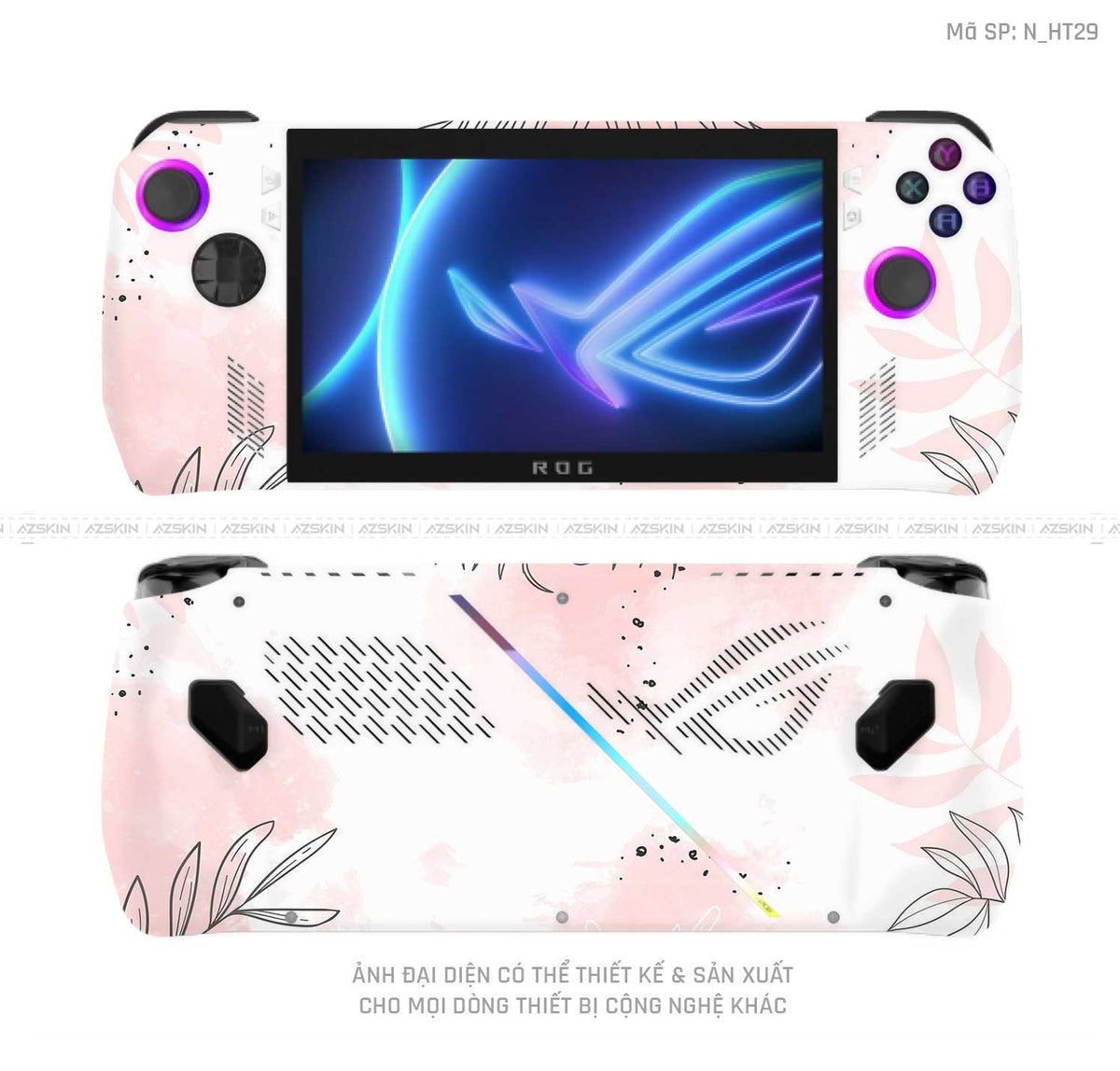 Dán Skin Máy Chơi Game Asus ROG Hình Họa Tiết | N_HT29