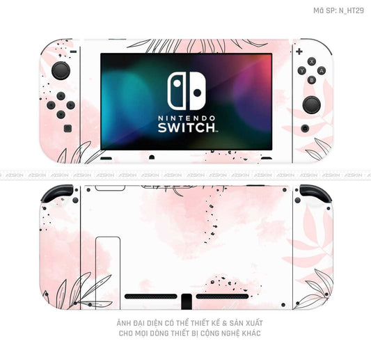 Dán Skin Máy Chơi Game Nintendo Switch Hình Họa Tiết | N_HT29