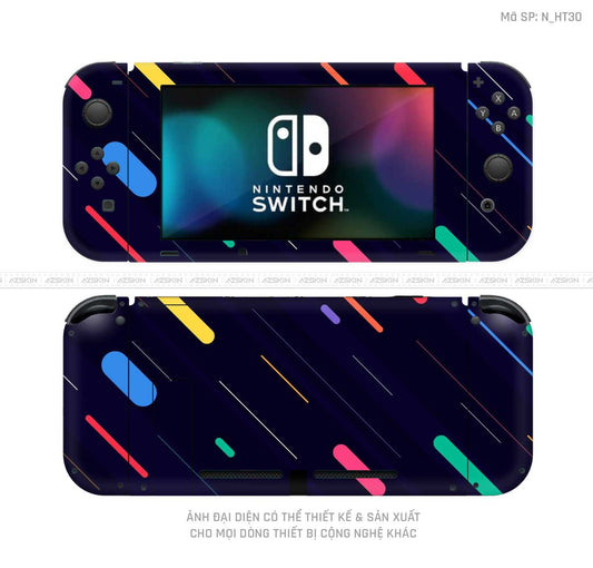 Dán Skin Máy Chơi Game Nintendo Switch Hình Họa Tiết | N_HT30