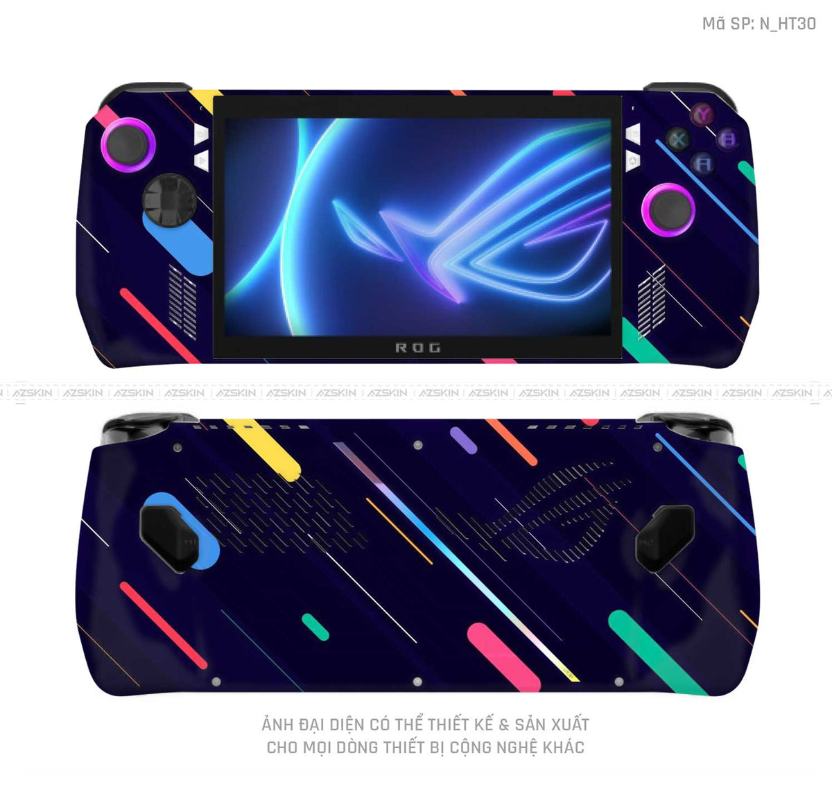 Dán Skin Máy Chơi Game Asus ROG Hình Họa Tiết | N_HT30