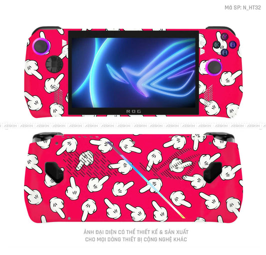 Dán Skin Máy Chơi Game Asus ROG Hình Họa Tiết | N_HT32