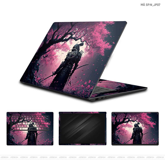 Dán Skin Laptop Dell Hình Japan Samurai | N_JP07