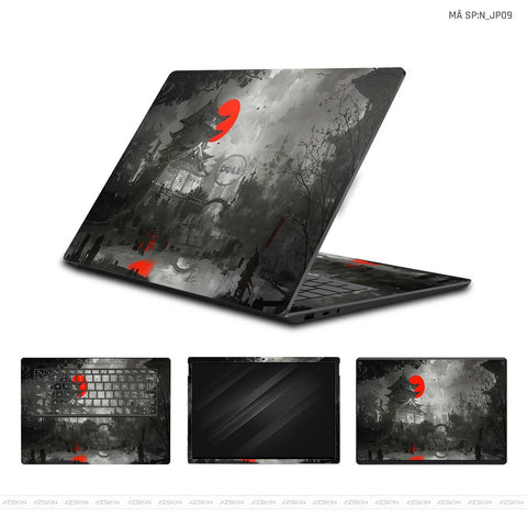 Dán Skin Laptop Dell Hình Japan | N_JP09