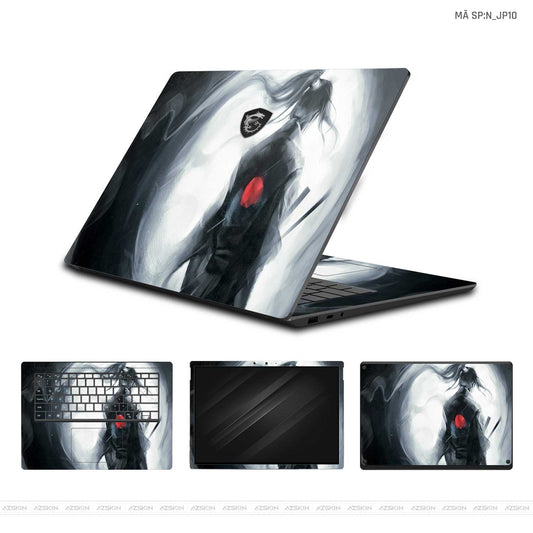 Dán Skin Laptop MSI Hình Japan Samurai | N_JP10