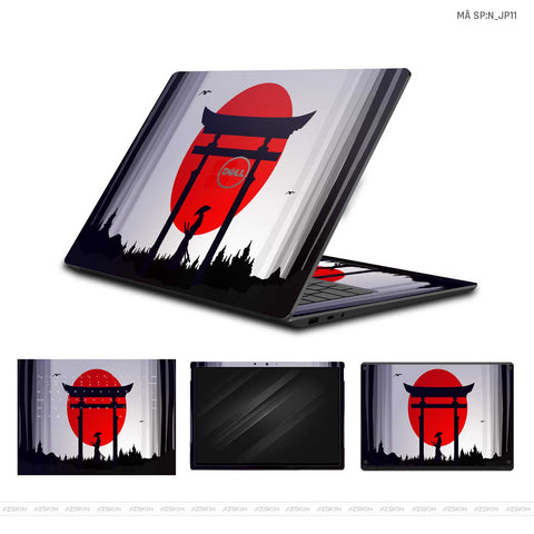 Dán Skin Laptop Dell Hình Japan Samurai | N_JP12