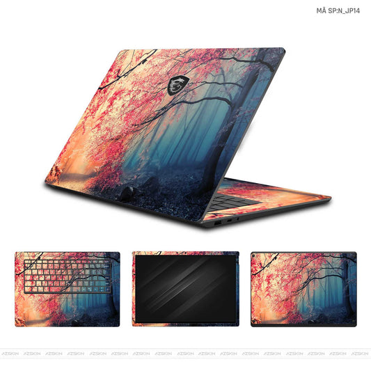 Dán Skin Laptop MSI Hình Japan | N_JP14