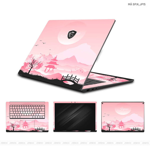 Dán Skin Laptop MSI Hình Japan | N_JP15