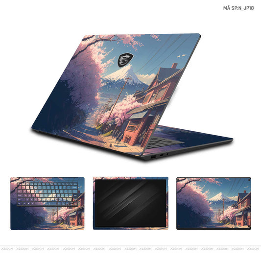 Dán Skin Laptop MSI Hình Japan | N_JP18