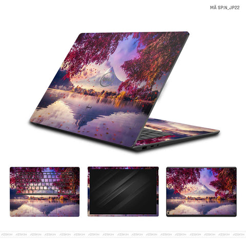 Dán Skin Laptop Dell Hình Japan Phú Sĩ | N_JP22