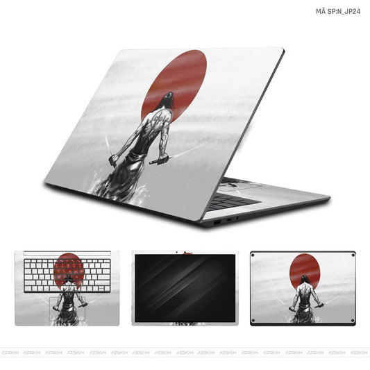 Dán Skin Laptop Dell Hình Japan Samurai | N_JP24