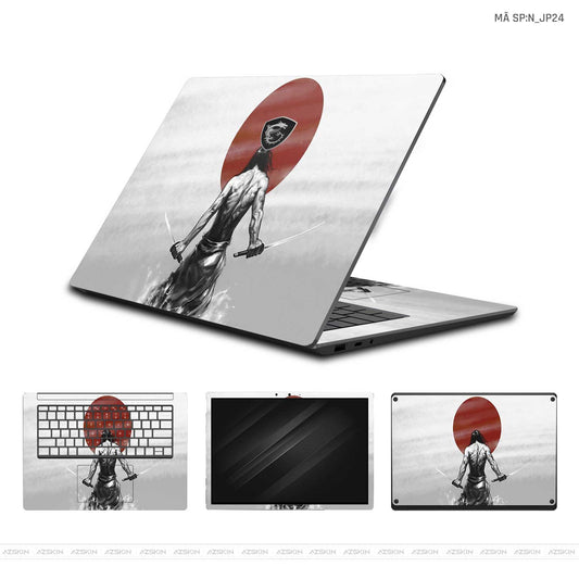 Dán Skin Laptop MSI Hình Japan Samurai | N_JP24