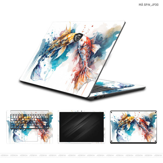 Dán Skin Laptop MSI Hình Japan Cá Chép | N_JP30