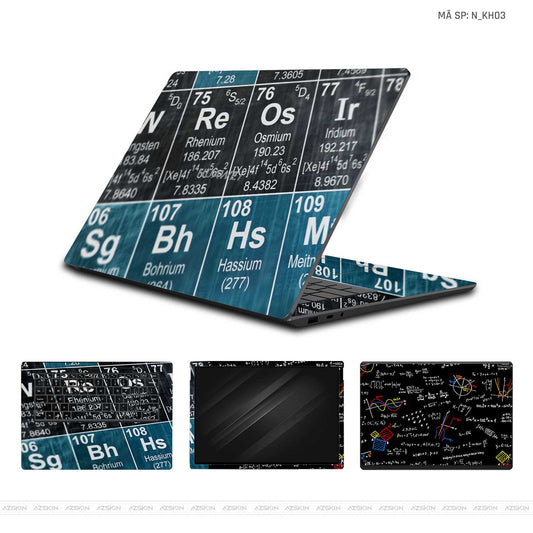 Dán Skin Laptop Huawei Hình Khoa Học | N_KH03