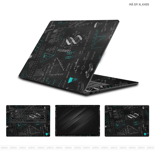 Dán Skin Laptop Huawei Hình Khoa Học | N_KH09