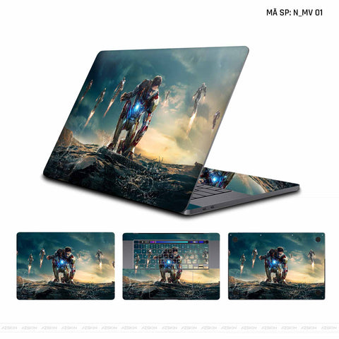 Dán Skin Macbook Hình IRonman | N_MV01