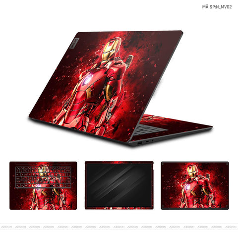 Dán Skin Laptop Lenovo Hình Ironman | N_MV02