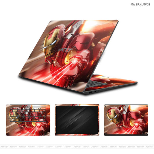 Dán Skin Laptop Acer Hình Ironman | N_MV09