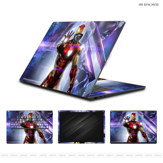 Dán Skin Laptop MSI Hình Marvel Iron Man | N_MV10