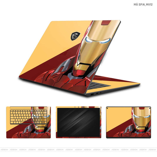 Dán Skin Laptop MSI Hình Marvel Iron Man | N_MV12