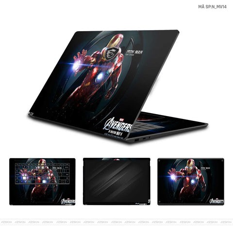 Dán Skin Laptop MSI Hình Marvel Iron Man | N_MV14