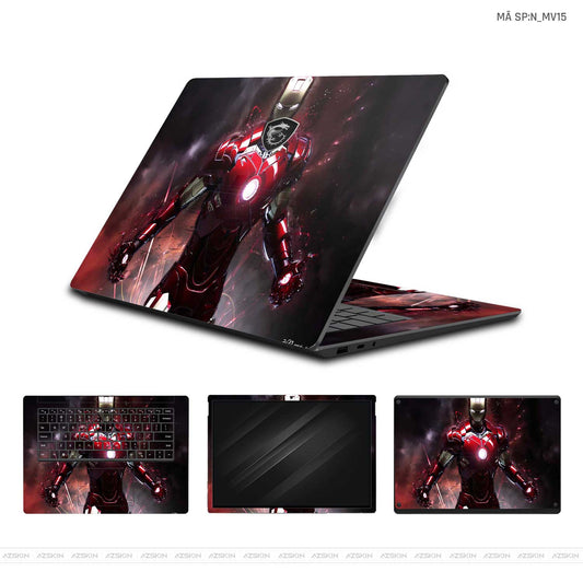 Dán Skin Laptop MSI Hình Marvel Iron Man | N_MV15