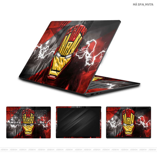 Dán Skin Laptop Asus Hình Ironman | N_MV17A