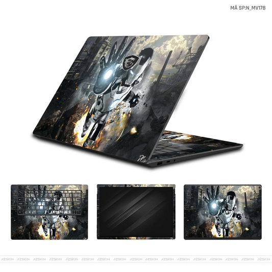 Dán Skin Laptop MSI Hình Marvel Iron Man | N_MV17B