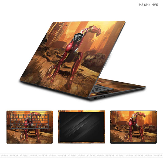 Dán Skin Laptop MSI Hình Marvel Iron Man | N_MV17
