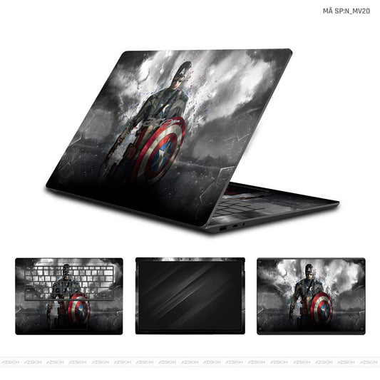 Dán Skin Laptop Acer Hình Captian American | N_MV20
