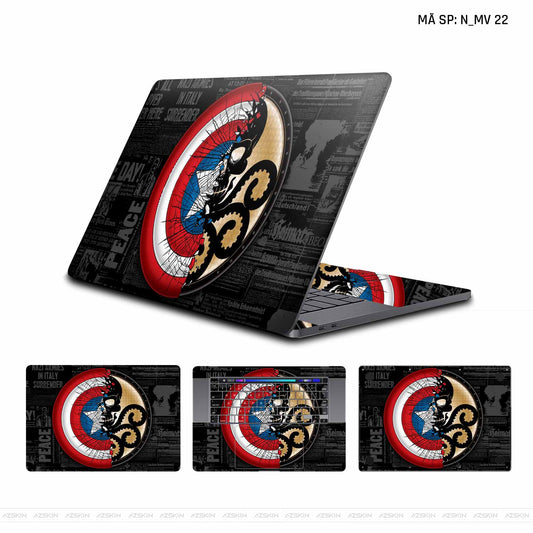 Dán Skin Macbook Hình Captain America  | N_MV22