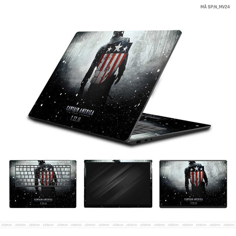 Dán Skin Laptop Surface Hình Captain America | N_MV24