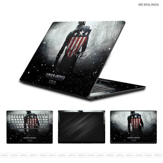 Dán Skin Laptop Asus Hình Captian American | N_MV24