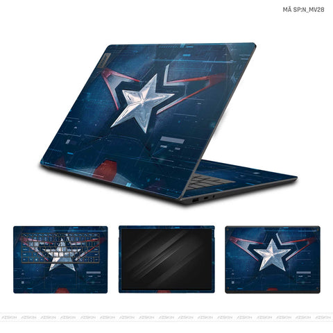 Dán Skin Laptop Lenovo Hình Captian American | N_MV28