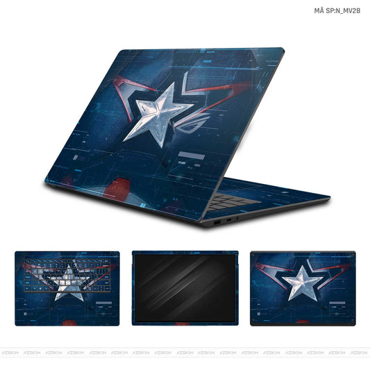 Dán Skin Laptop Asus Hình Captian American | N_MV28