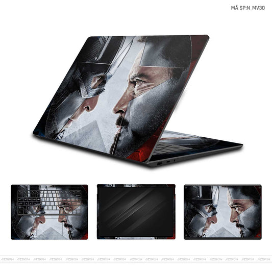 Dán Skin Laptop Asus Hình Captian American | N_MV30
