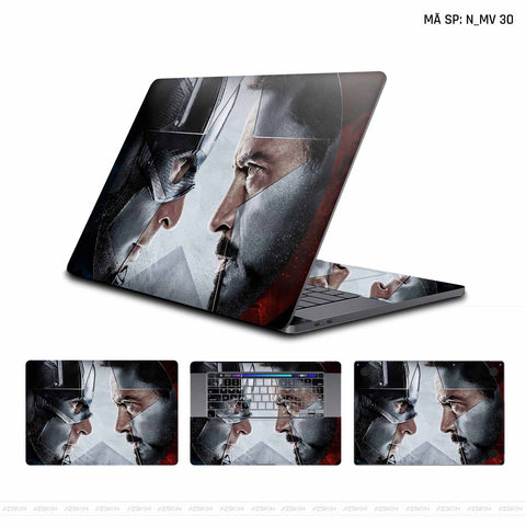 Dán Skin Macbook Hình Captain America | N_MV30