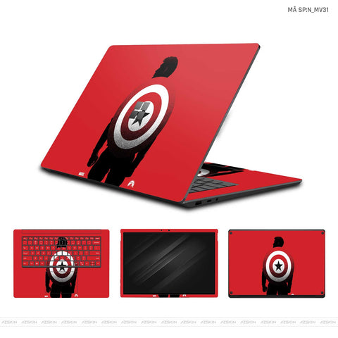 Dán Skin Laptop Surface Hình Captain America | N_MV31