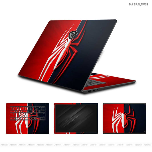 Dán Skin Laptop MSI Hình Marvel Spider Man | N_MV39