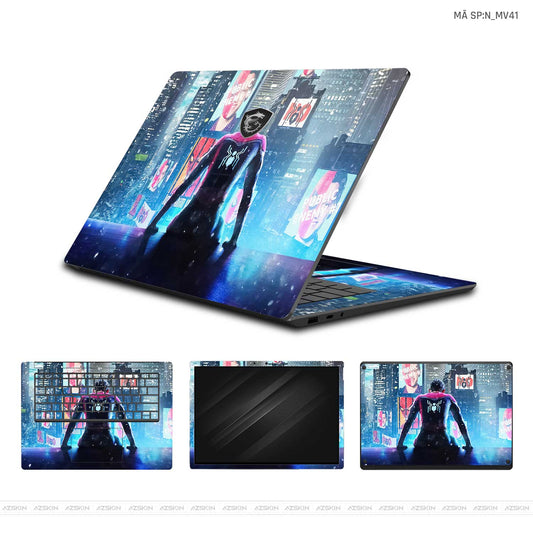 Dán Skin Laptop MSI Hình Marvel Spider Man | N_MV41