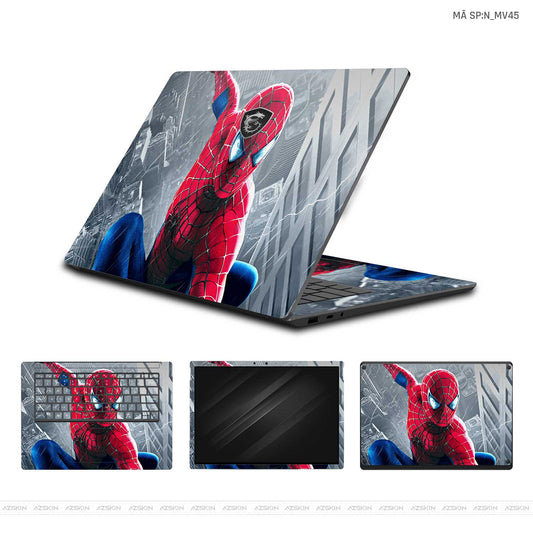 Dán Skin Laptop MSI Hình Marvel Spider Man | N_MV45