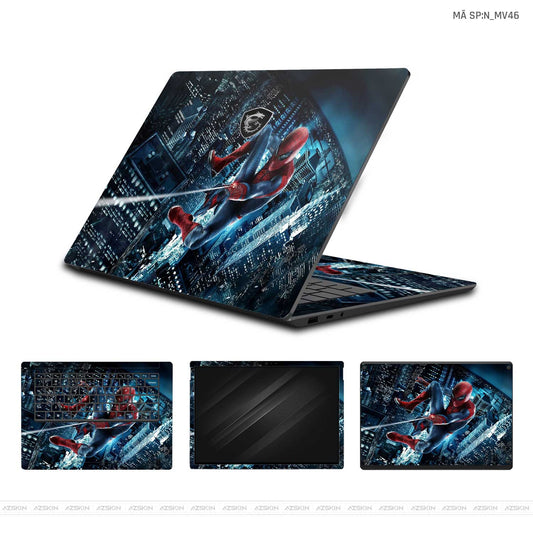 Dán Skin Laptop MSI Hình Marvel Spider Man | N_MV46