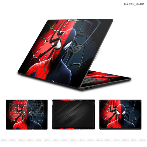 Dán Skin Laptop Asus Hình Spiderman | N_MV47C