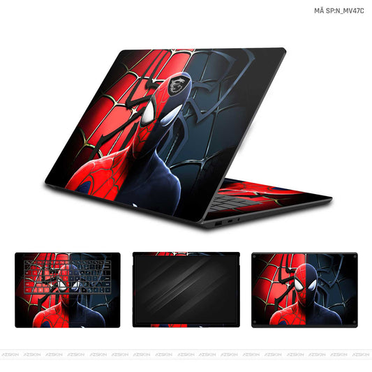 Dán Skin Laptop MSI Hình Marvel Spider Man | N_MV47C