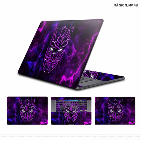 Dán Skin Macbook Hình Black Panther| N_MV48