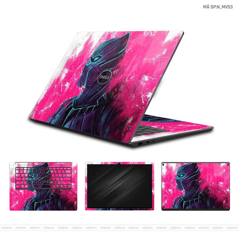 Dán Skin Laptop Dell Hình Marvel Black Panther | N_MV53
