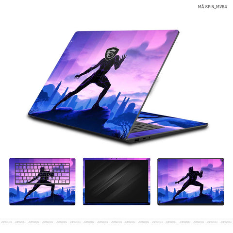 Dán Skin Laptop MSI Hình Marvel Black Panther | N_MV54