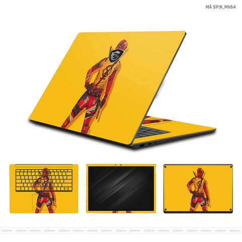 Dán Skin Laptop MSI Hình Marvel Deadpool | N_MV64