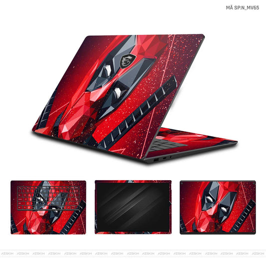 Dán Skin Laptop MSI Hình Marvel Deadpool | N_MV65